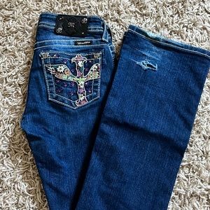 girls boot cut miss me’s